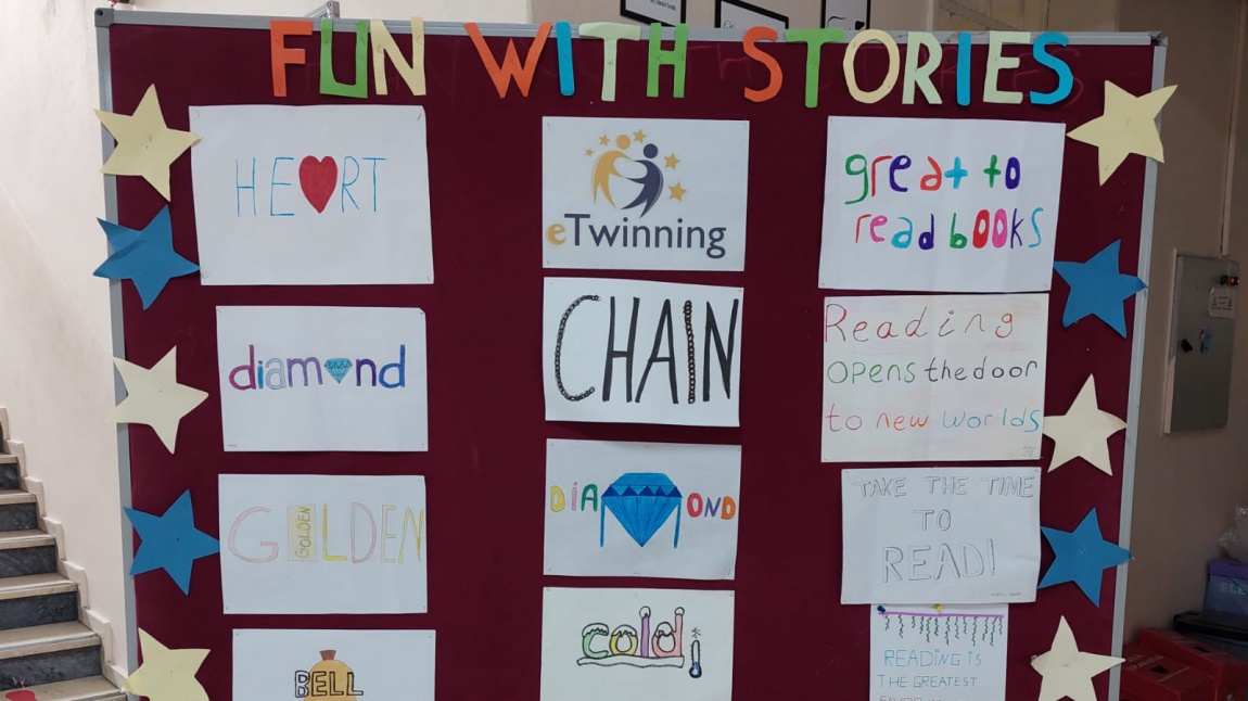 E-Twinning Projesi - Fun with Stories Ocak ayı Çalışmaları